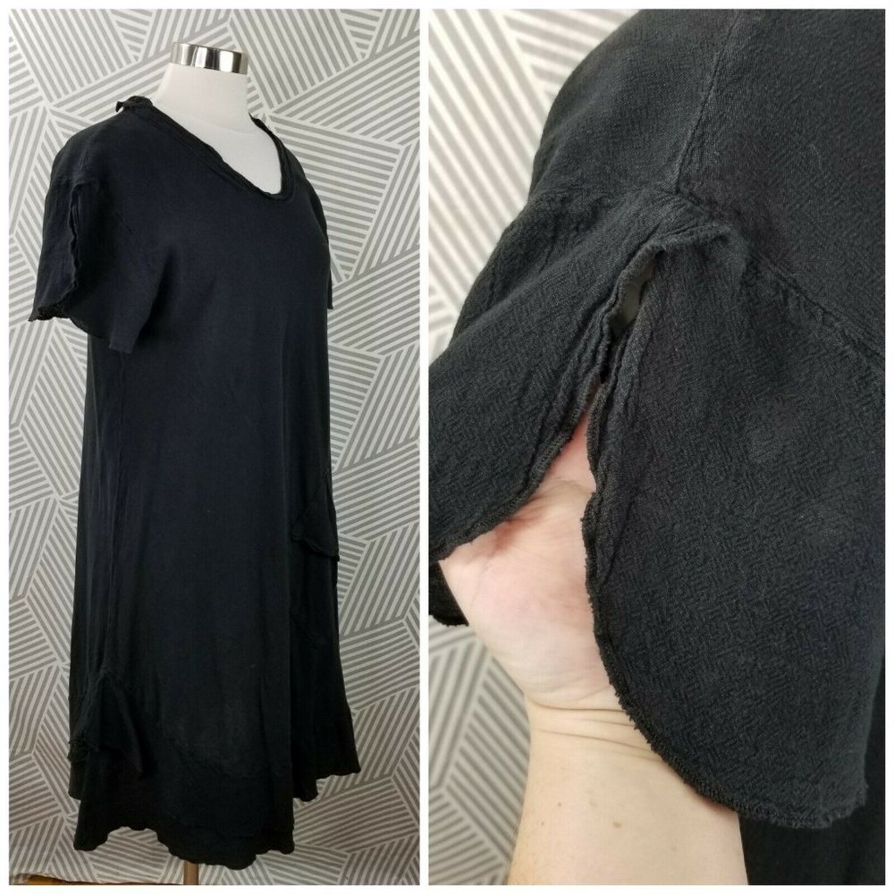 OH MY GAUZE size 2 Large Lagenlook Long Dress - Picture 2 of 9